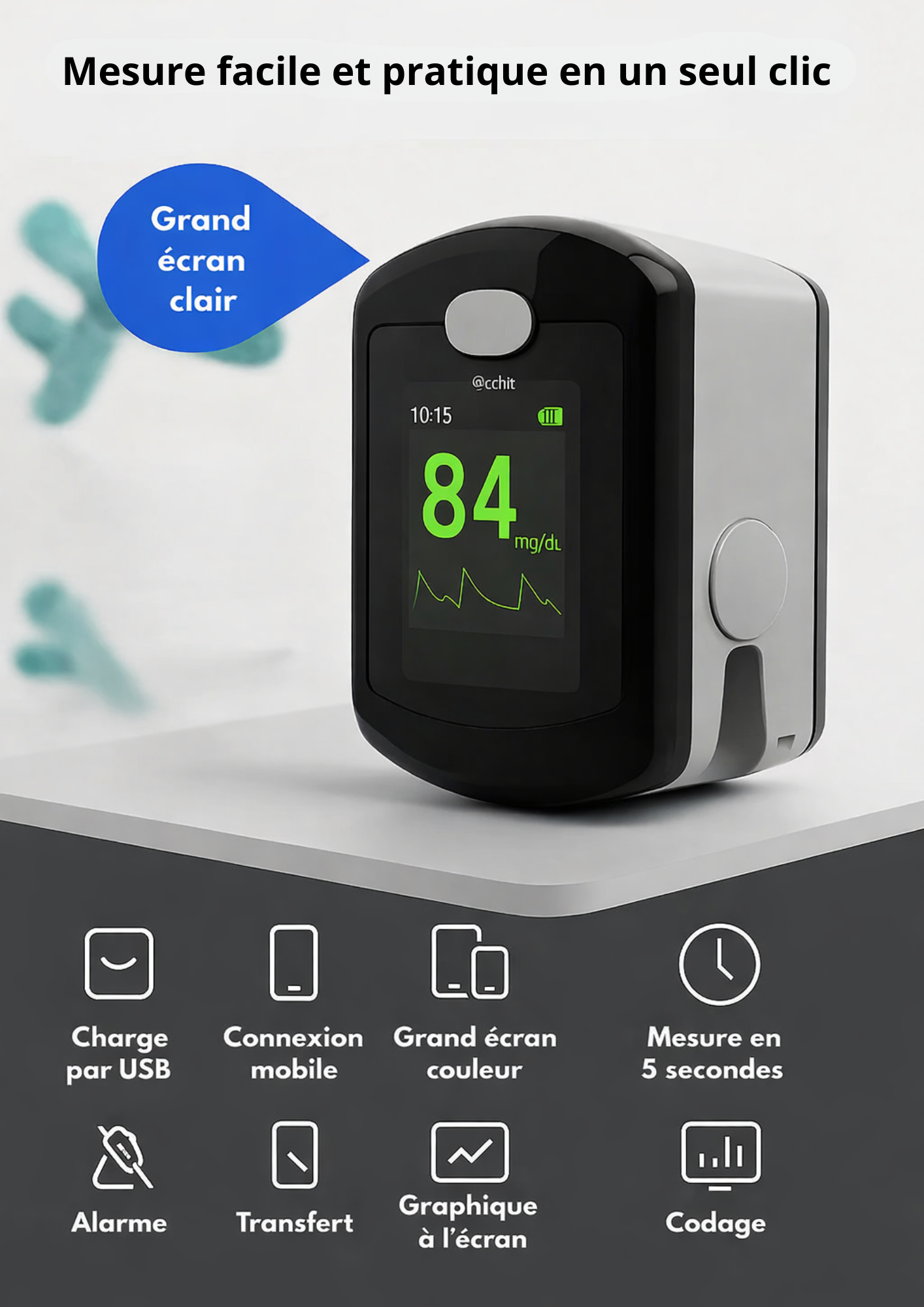 Moniteur de glucose -  GlucoLife