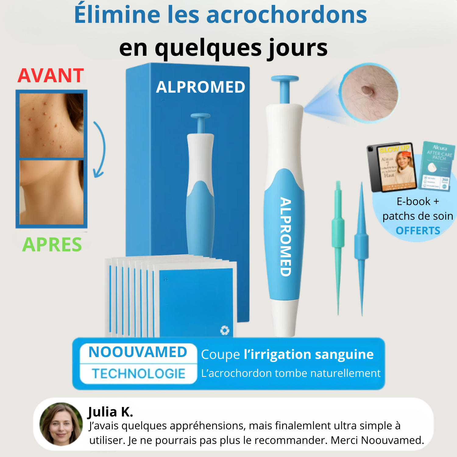 PACK ALPROMED™ - Une peau lisse en seulement 4 jours