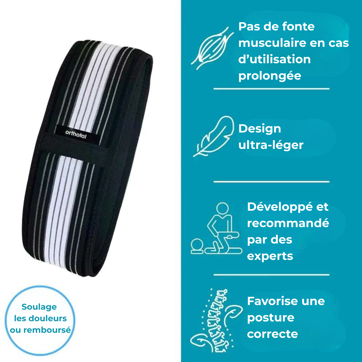 Ceinture orthopédique - Orthomed