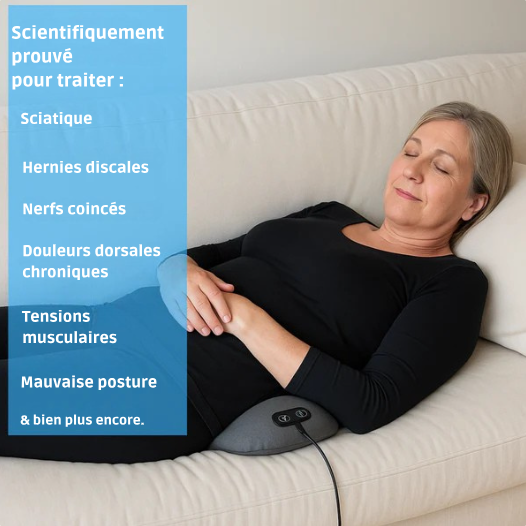 Masseur LombaTech | Thérapie du dos 3 en 1
