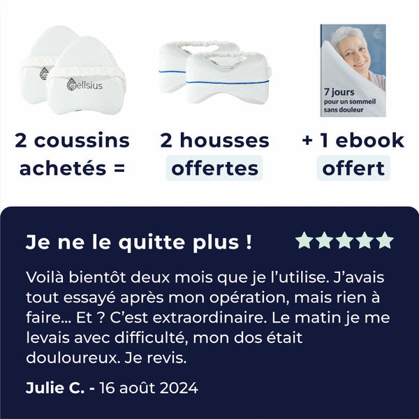 Coussin de genoux orthopédique