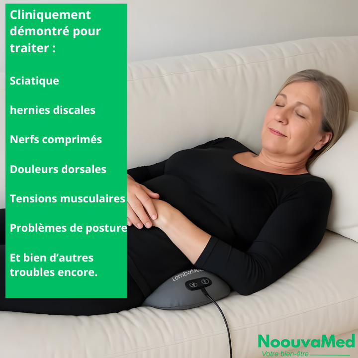 Masseur de dos LombaMed™ 3 en 1
