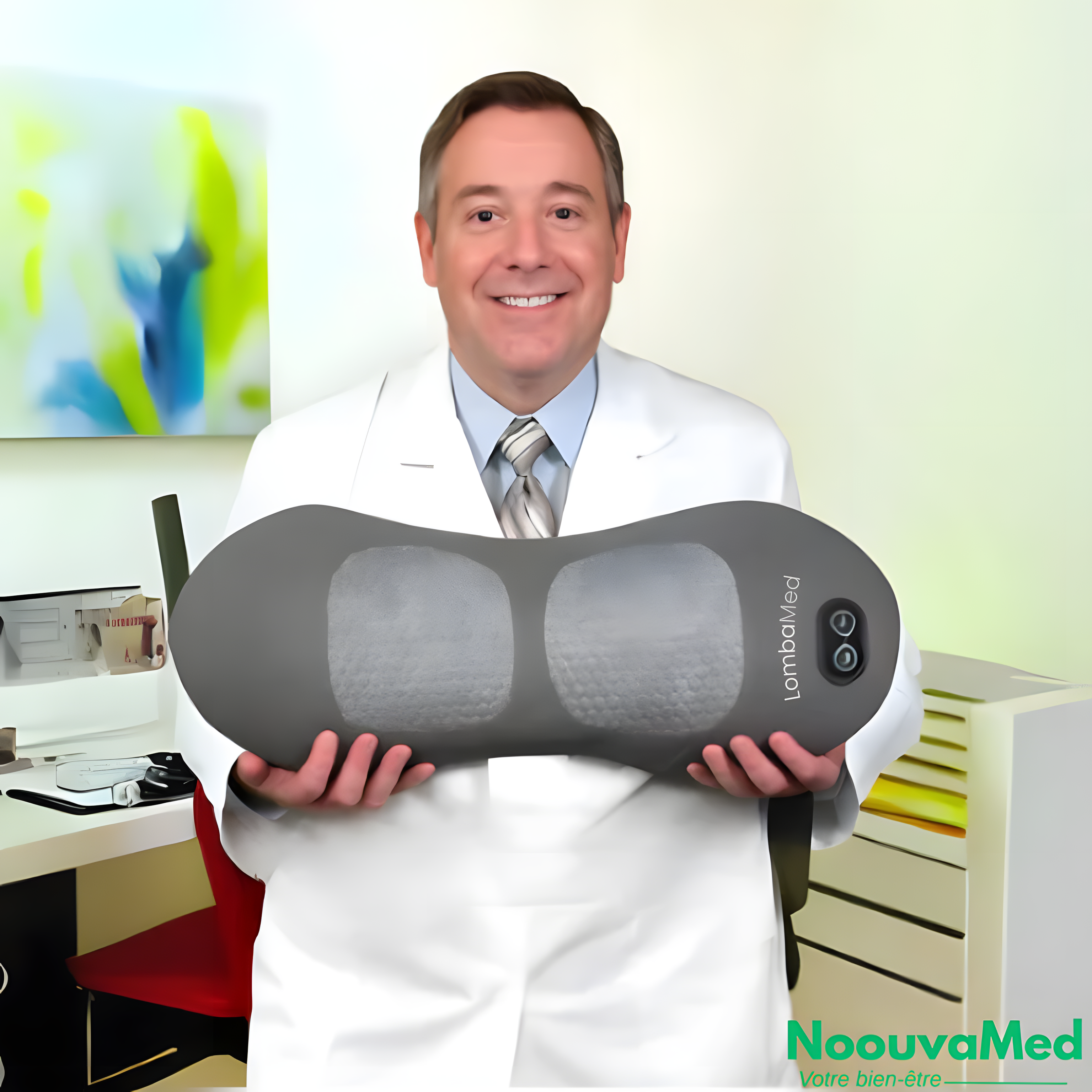 Masseur de dos LombaMed™ 3 en 1